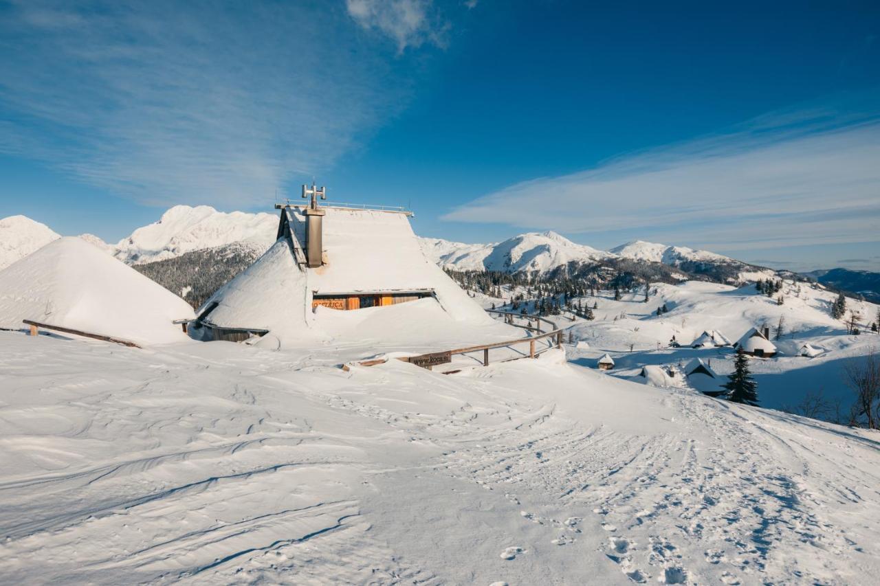 Villa Koca Ojstrica - Velika Planina Stahovica Esterno foto